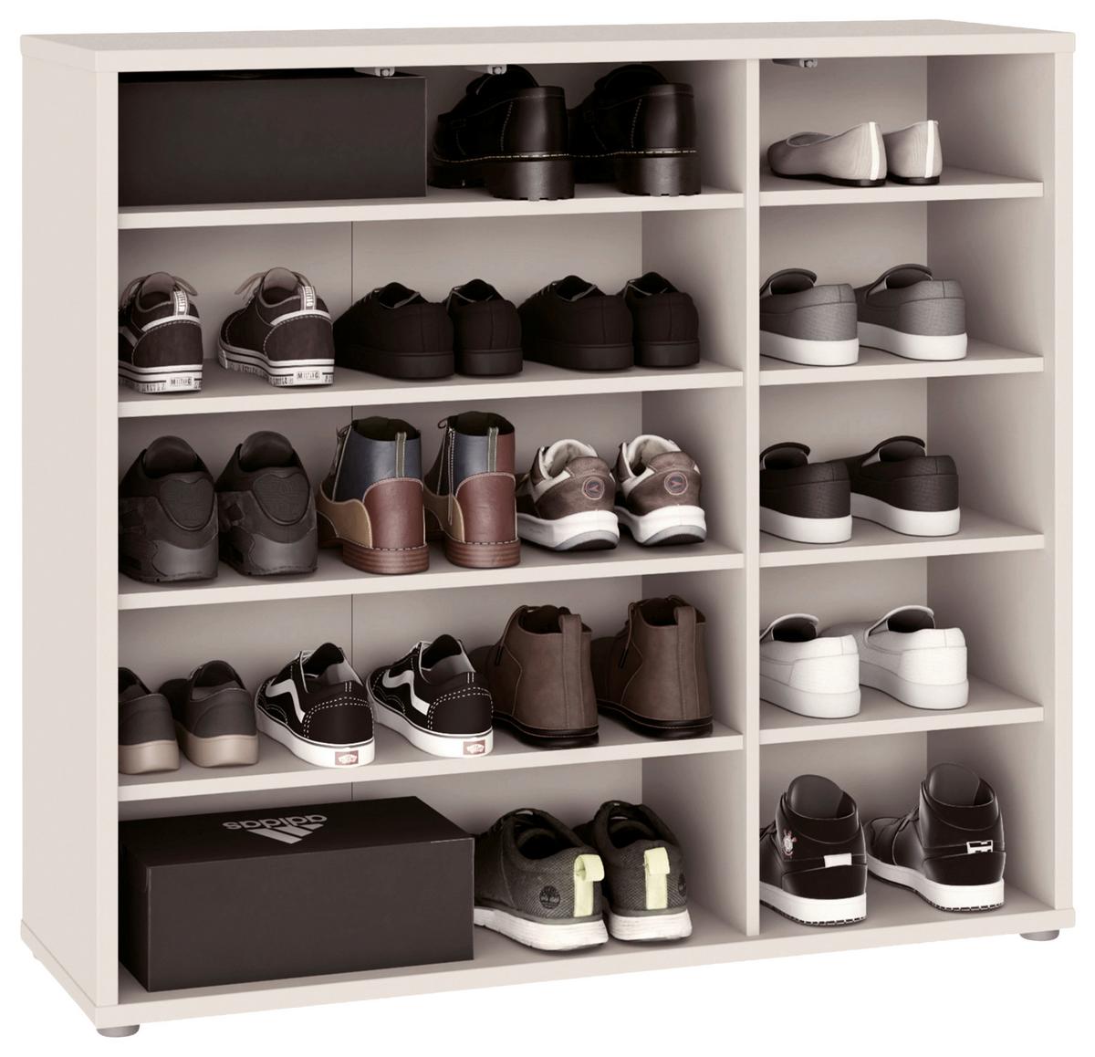 Dulap pentru pantofi ALICE SPRINGS - nisipiu, Modern, material pe bază de lemn (109,2/99,1/34,9cm) - Modern Living