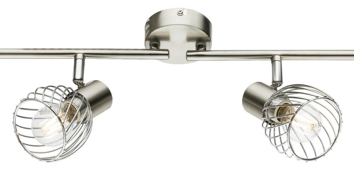 Strahler Sina max. 40 Watt - Chromfarben, Trend, Metall (80/14,5cm) - Globo