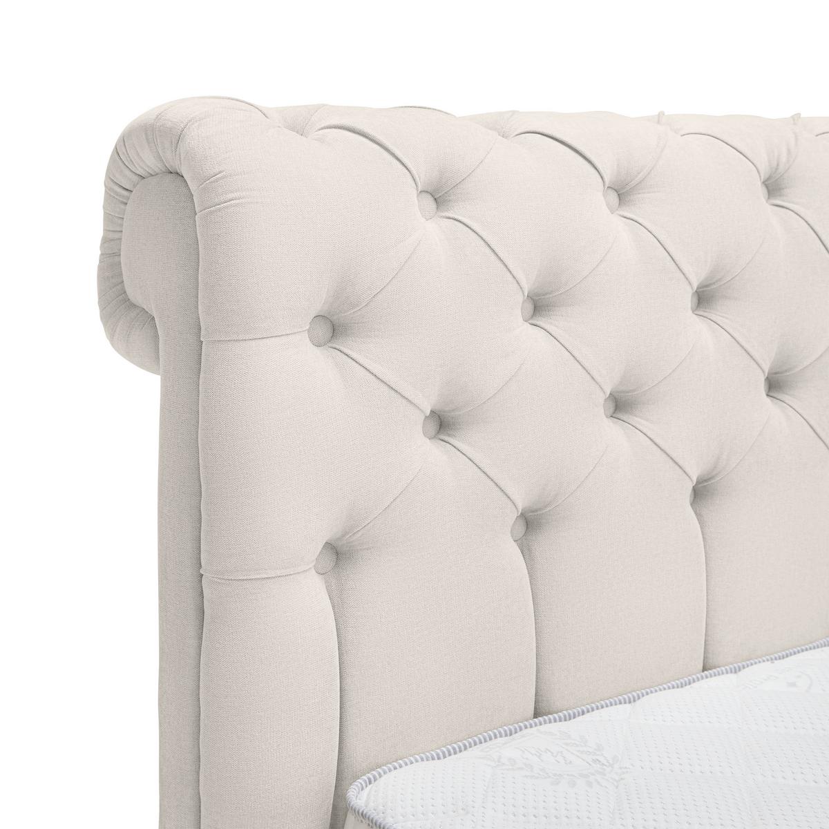 Boxspringbett Belano Creme ca. 160x200cm - Creme, Konventionell, Holz/Holzwerkstoff (160/200cm) - Premium Living