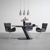 MATBORD STEVEN - svart, Design, metall/trämaterial (160/76/95cm) - Mömax