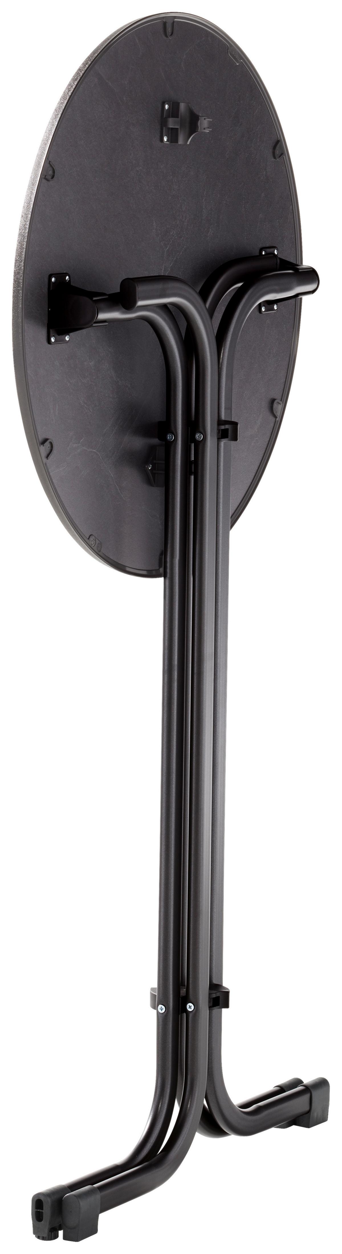 Gartentisch Grau klappbar ca. 70x70x112cm - Grau, MODERN, Holzwerkstoff/Metall (70/70/112cm) - Sieger