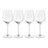 SET MED VINGLAS LARS - WHITE - klar, Modern, glas (380ml) - Mömax