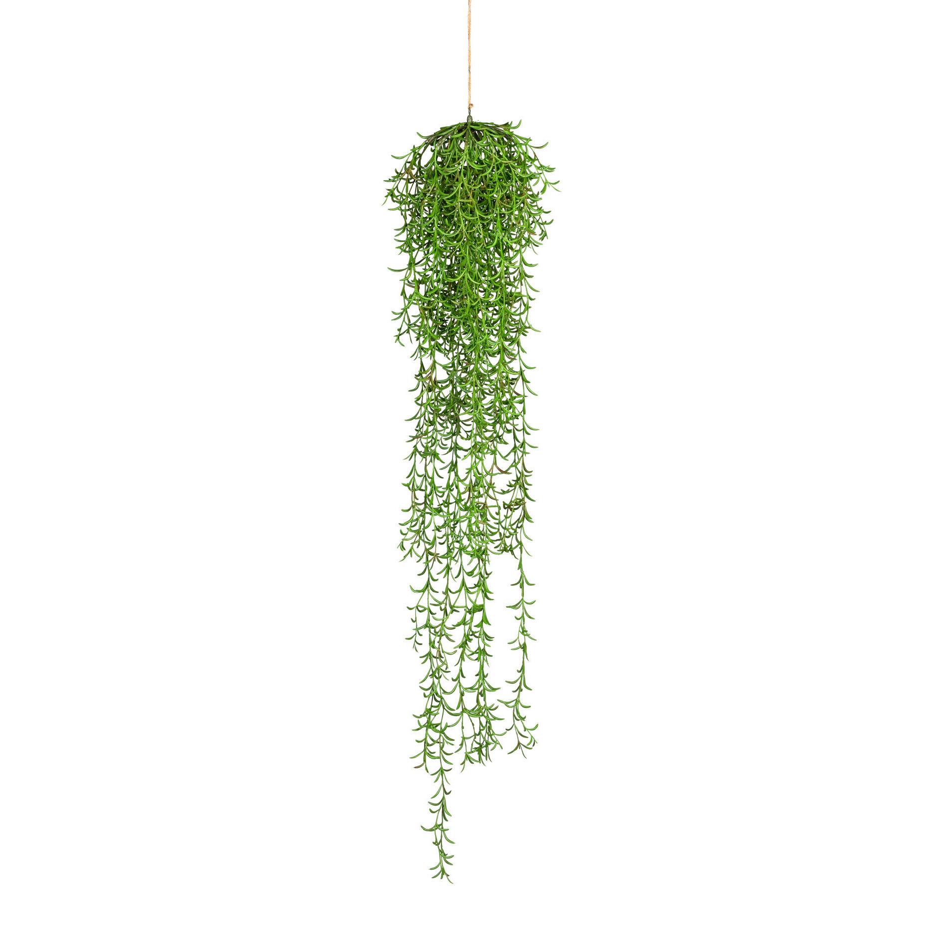 Kunstpflanze in Grün ca. 110cm - Grün, Basics, Kunststoff (110cm) - P & B