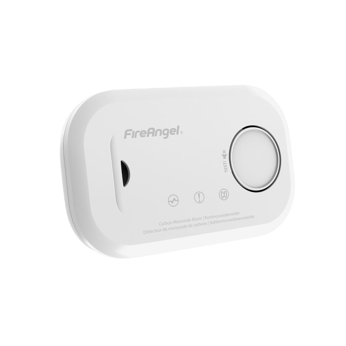 Szénmonoxid Érzékelő Fireangel Fa6813-Eu - fehér, műanyag (12/7,3/3,5cm)