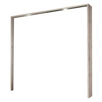 Okrasni Okvir Rondino, Barva Hrasta, Osvetlitev - barve hrasta, Basics, leseni material (281/215/21cm) - Carryhome