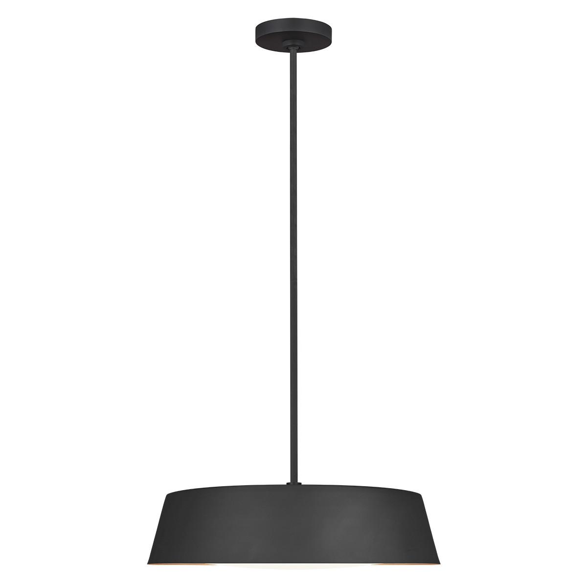 Viseća Svjetiljka Asher Fe-Asher-5p-Mb - crna, Basics, staklo/metal (48.5/33cm) - Elstead Lighting