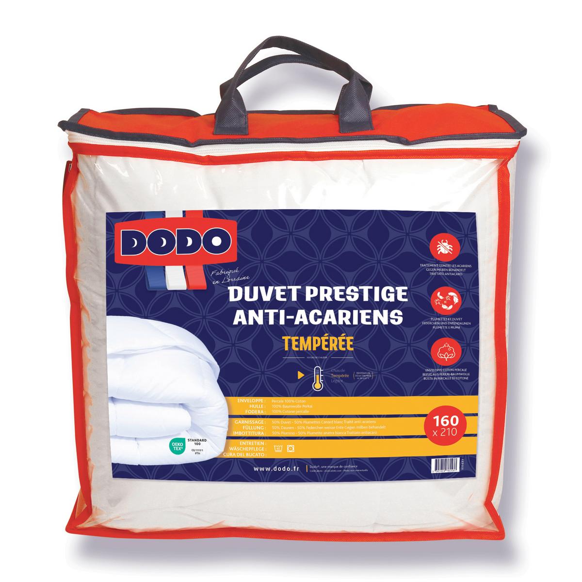 STEPPDUVET ELLE - Weiss (160cm)