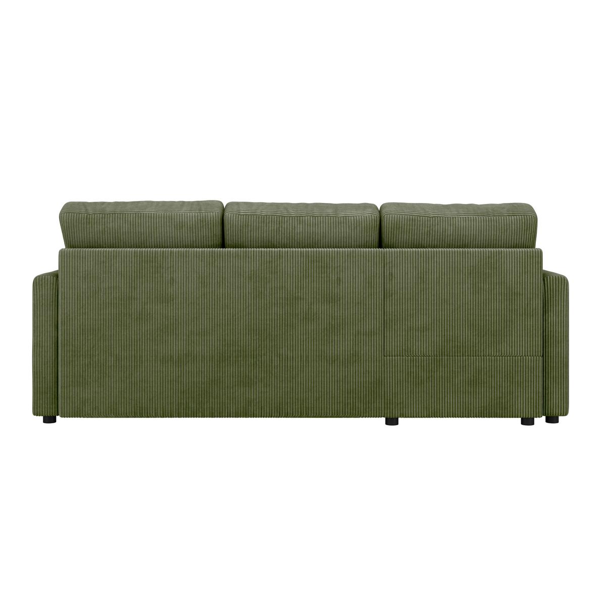 Coltar PARIS - verde, Basics, lemn/metal (215/145cm)