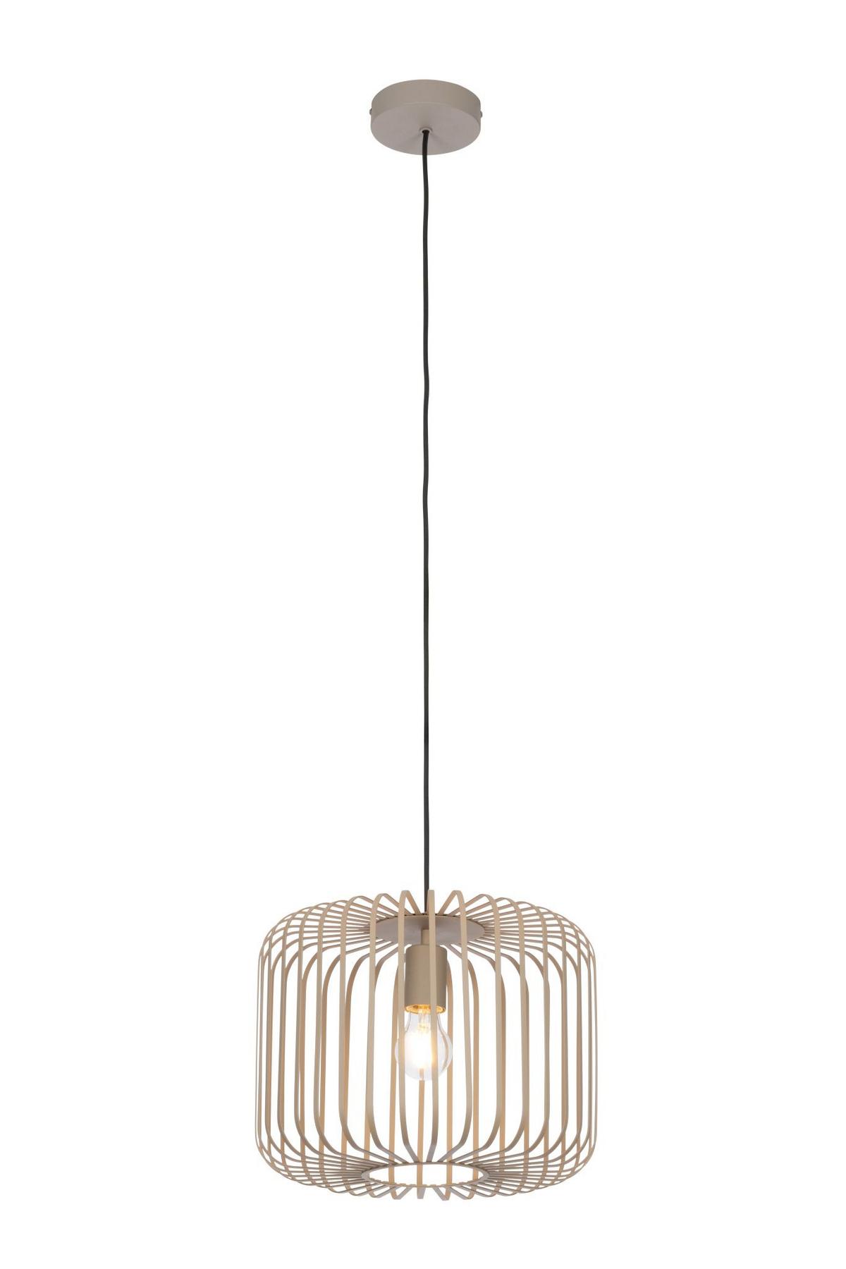 LAMPA WISZĄCA COVENTRY *SBN* - kolor piaskowy, Konventionell, metal (35/120cm) - Novel