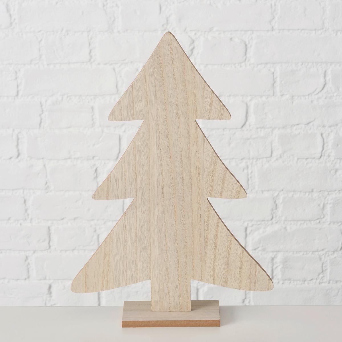 DRZEWO DEKORACYJNE LANA I -PAZ- - kolor naturalny, Lifestyle, materiał drewnopochodny (24,5cm) - Modern Living