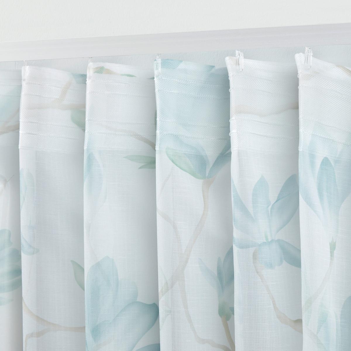 Končana Zavesa Magda - modra, Basics, tekstil (140/245cm) - Modern Living