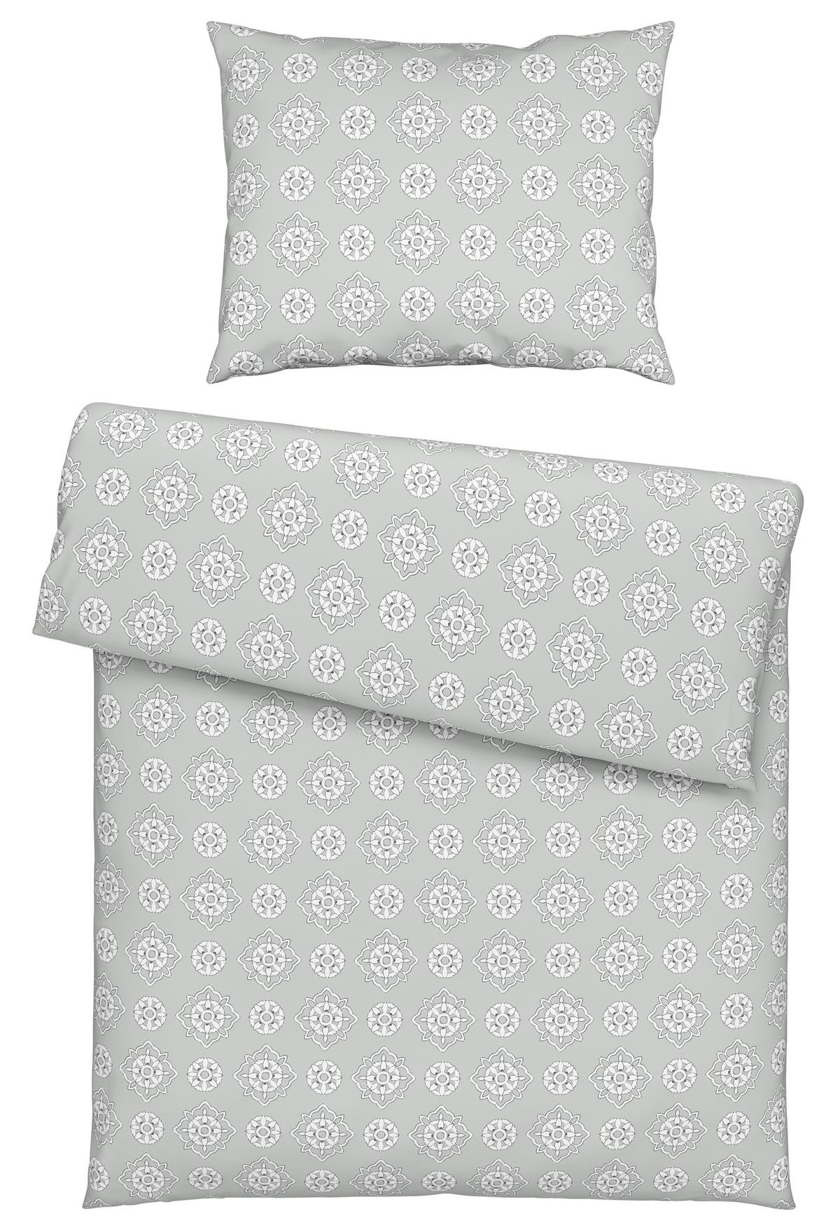 Bettwäsche Amba ca. 160x210 cm - Flieder/Rosa, Textil (160/210cm) - Modern Living
