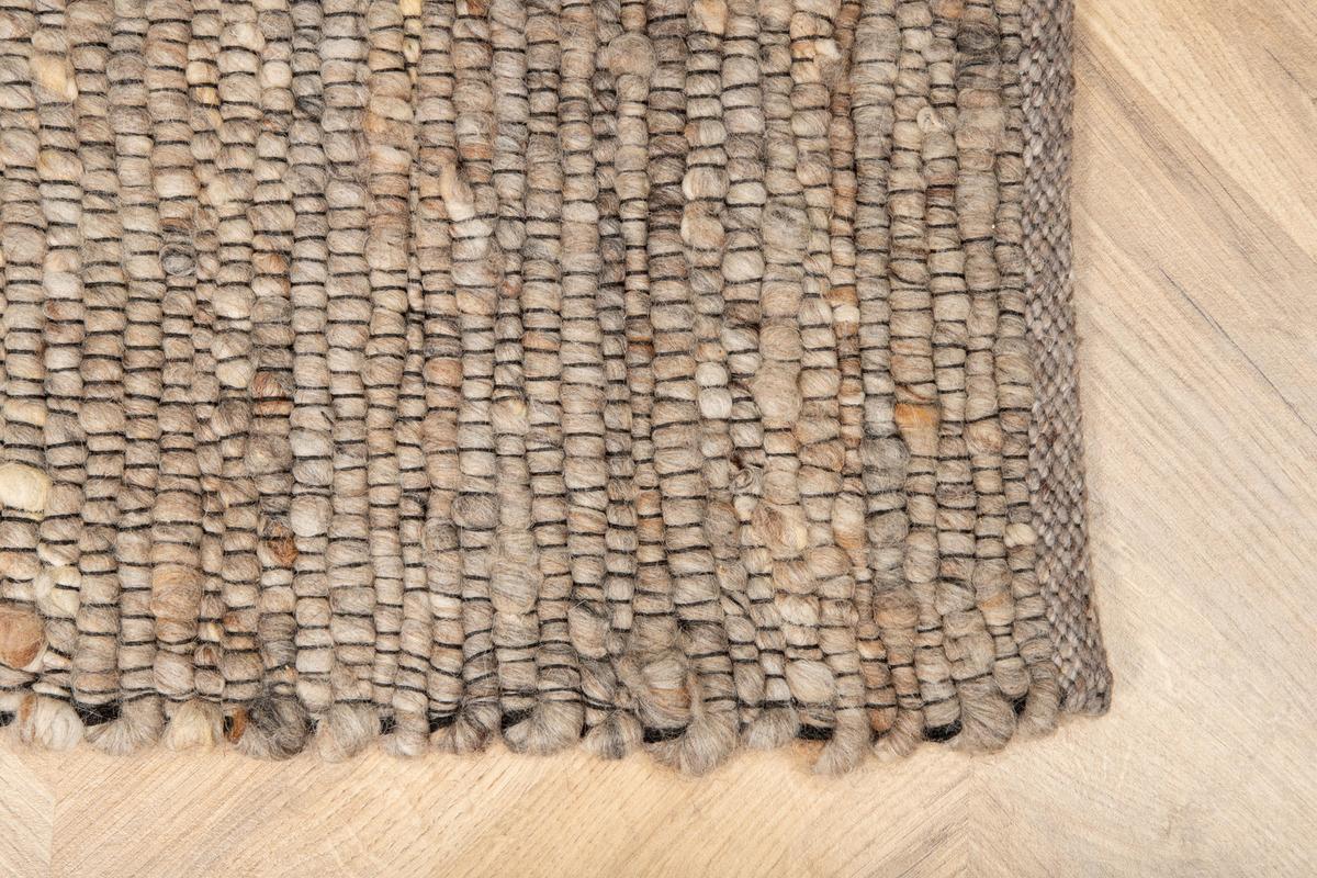 FLACHWEBETEPPICH LOUMP - Beige/Grau, LIFESTYLE, Textil (160/230cm) - P & B
