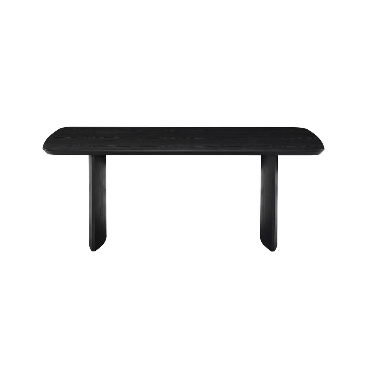 Esstisch Charlie Schwarz - Schwarz, MODERN, Holz/Holzwerkstoff (200/76/100cm) - Bessagi Home