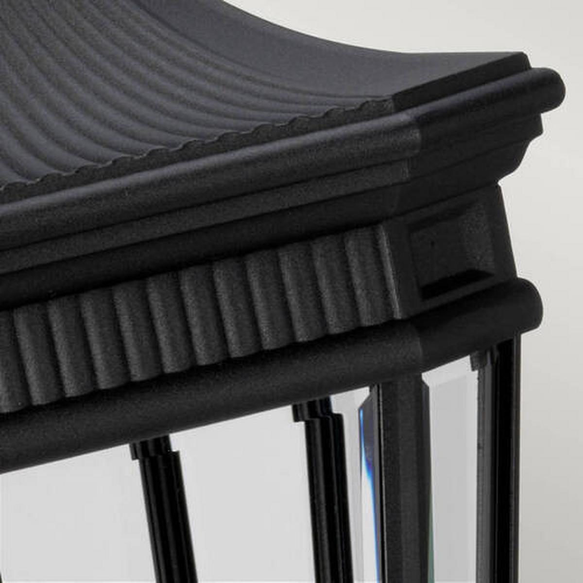 Vrtna Svjetiljka Fe-Cot - crna, Konvencionalno, staklo/metal (30.5/78cm) - Elstead Lighting