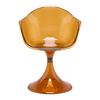 DESIGNFÅTÖLJ ZINO -TREND- - bärnstensfärgad, Lifestyle, plast (51/79/59cm) - Mömax