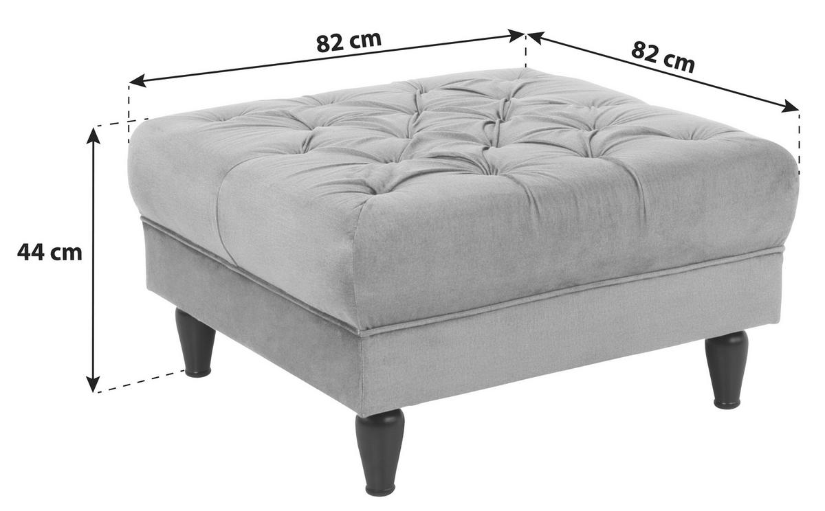 TABURET CUPIDO - măsliniu, Design, textil (82/44/82cm) - Mömax