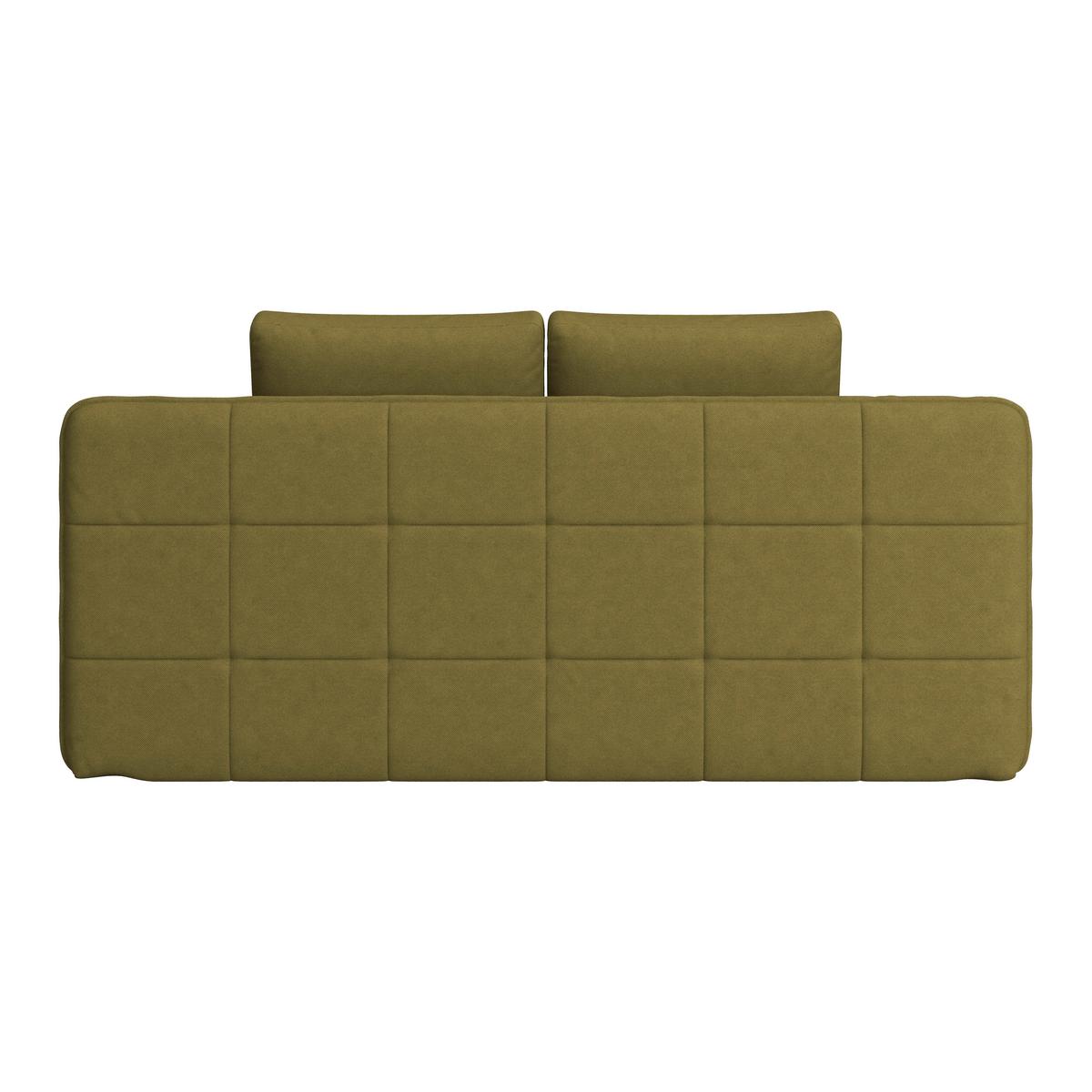 Canapea extensibila ALICE - măsliniu, Modern, textil (202/73-92/105cm) - Modern Living