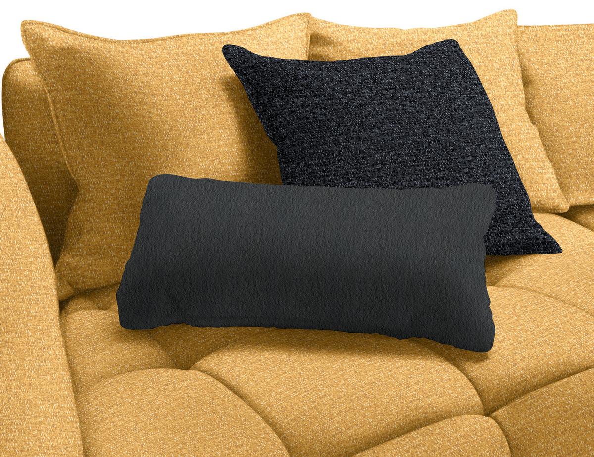 Mega Sofa Sofi - siva/tamno siva, Moderno, tekstil (294/93/152cm) - Premium Living