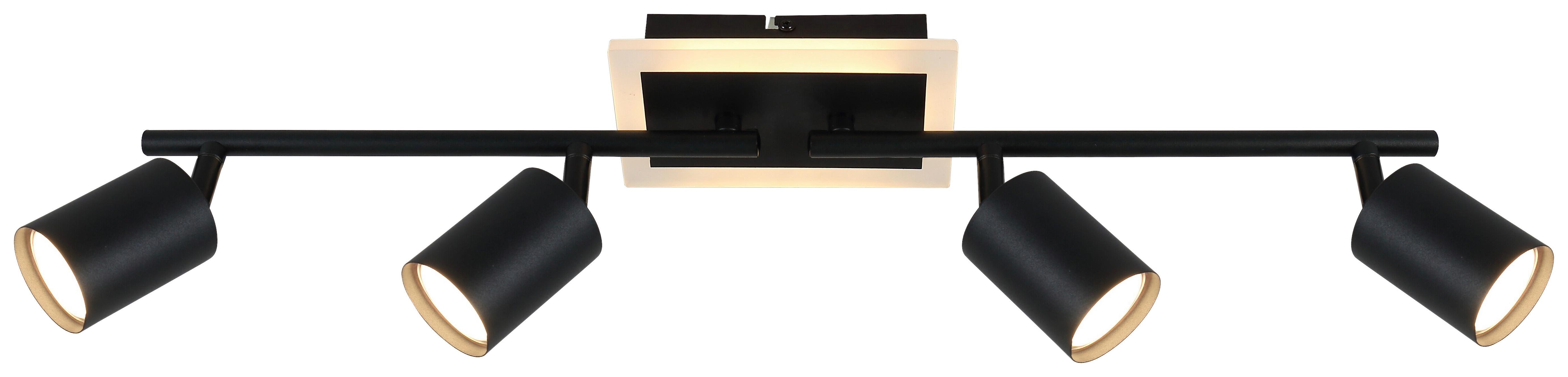 LAMPA SUFITOWA MAXIN - czarny, Trend, tworzywo sztuczne/metal (63/9,5/16cm) - Novel