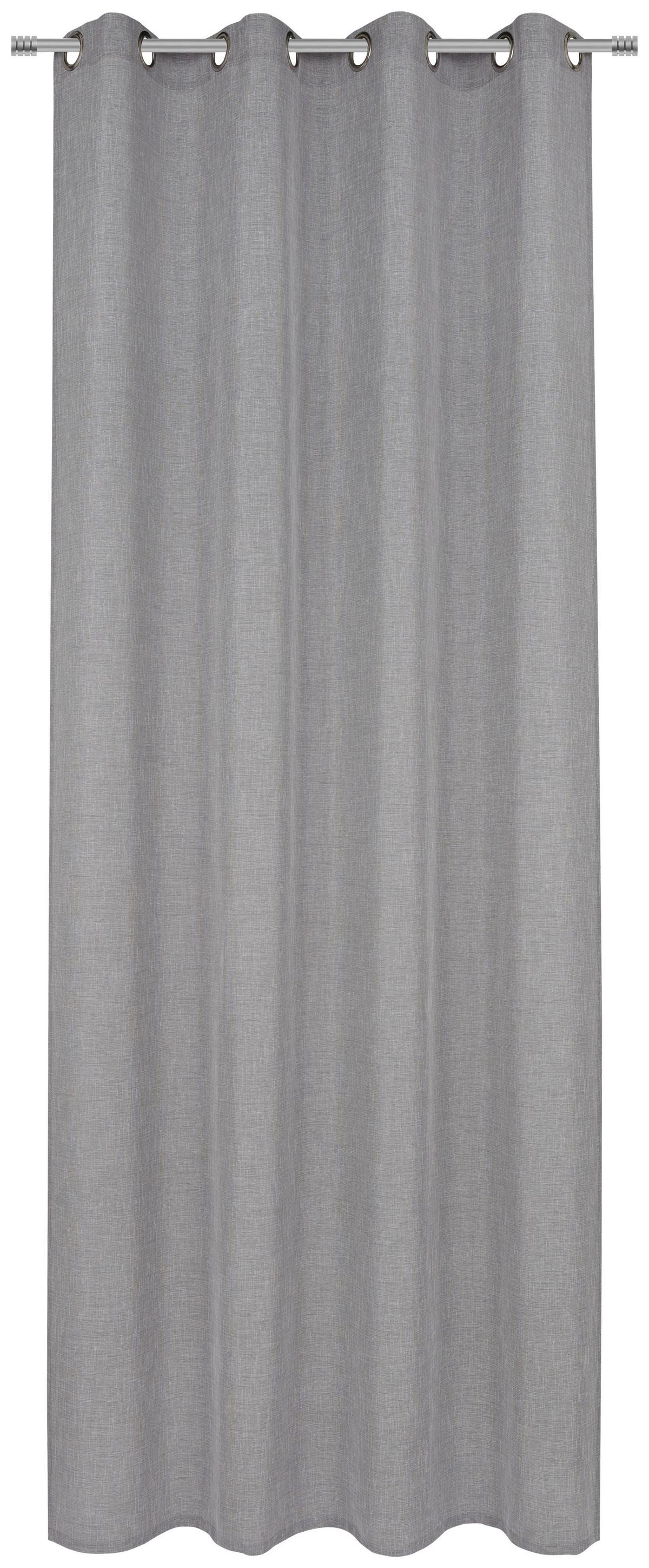 ZASŁONA NA PRZELOTKACH RIOSTA - antracytowy, Basics, tkanina (140/245cm) - Esposa