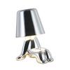 LED-DEKORATIONSLAMPA FESCH - kromfärg, Modern, metall/plast (13/13/17cm) - Mömax