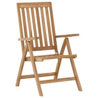Klappstuhl Kenya ca. 62x105x73 cm Teakholz - Teakfarben, KONVENTIONELL, Holz (62/105/73cm) - Gardenson