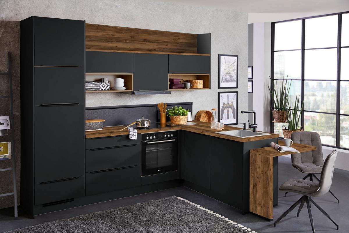 Bucătărie la comandă Easytouch - Trend, material pe bază de lemn (303/220cm) - Nobilia