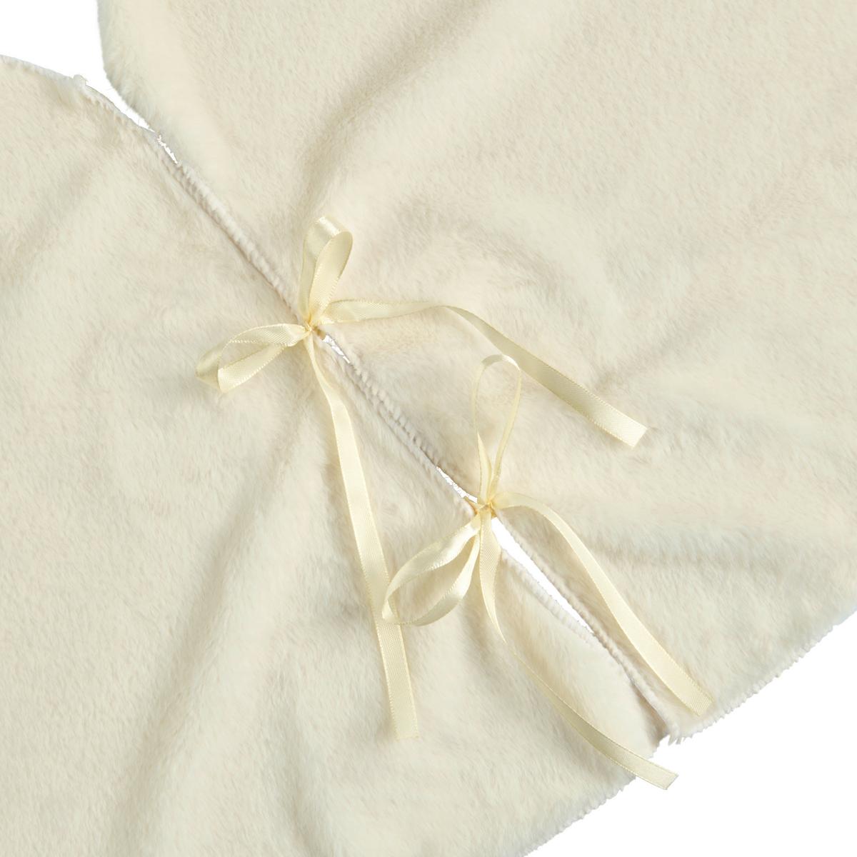 Christbaumdecke Sven Weiß - Weiß, Textil (90cm) - Mömax
