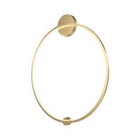 Wandleuchte Halo Messingfarben max. 47 Watt - Messingfarben, Trend, Metall (80/80/5cm) - MAYTONI