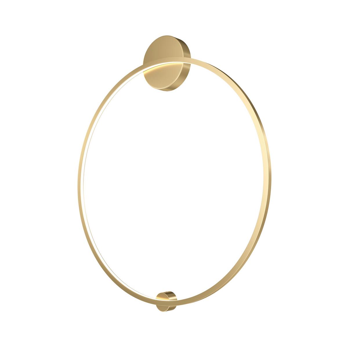 Wandleuchte Halo Messingfarben max. 47 Watt - Messingfarben, Trend, Metall (80/80/5cm) - MAYTONI