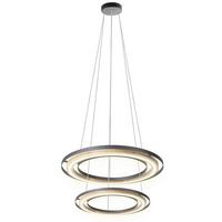 LAMPA WISZĄCA LED 32372208X RILAS - kolor naturalny/czarny, Basics, metal/drewno (56/150cm)