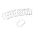 Duschvorhangringe Robbie, 12-teilig - Klar, KONVENTIONELL (5/6cm) - MÖMAX modern living