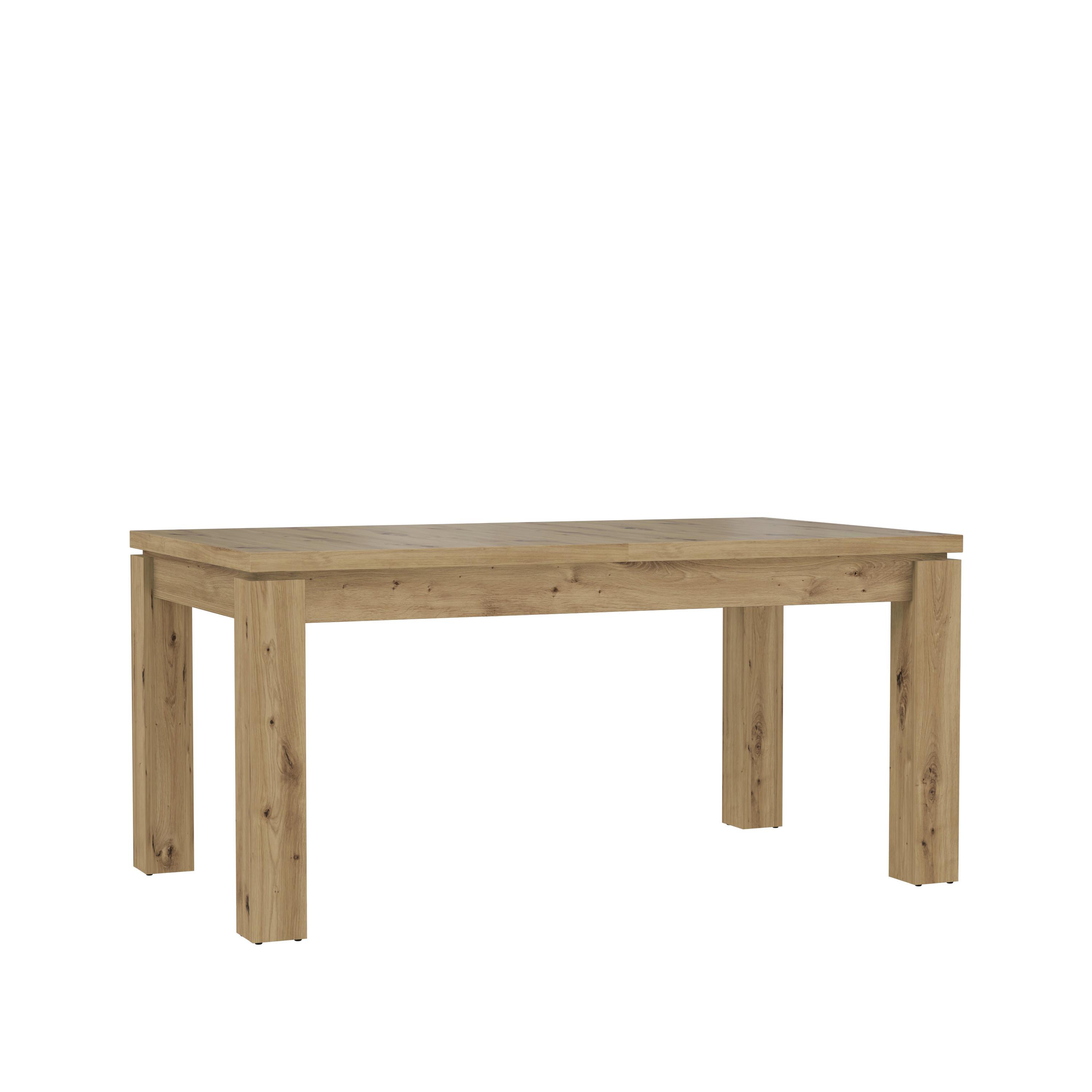 Esstisch "Trondheim" , Ca. 160x90 cm, Eiche - Eichefarben, MODERN, Holzwerkstoff/Kunststoff (160/90/76cm) - MID.YOU