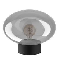 Tischleuchte 900945_madonnina - Schwarz/Grau, Design, Glas/Metall (33/27cm) - Eglo