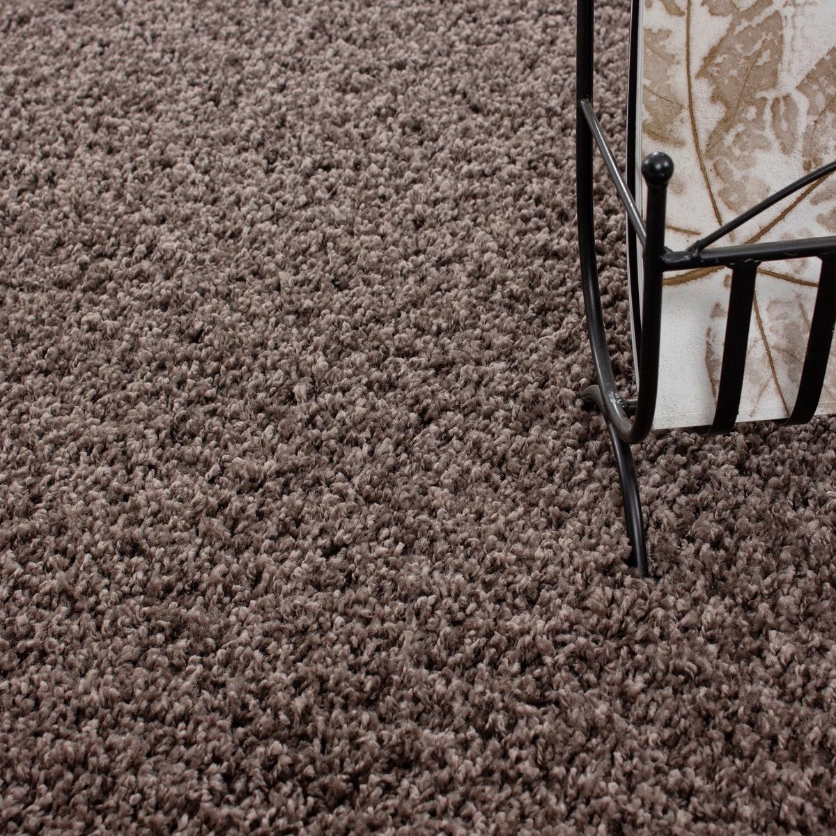 Hochflorteppich Life Taupe ca. 240x340cm - Taupe, KONVENTIONELL, Textil (240/340cm) - Novel
