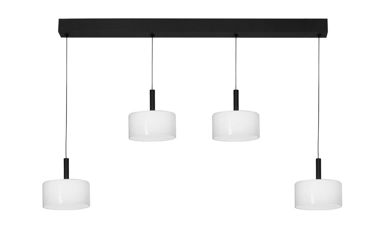 LAMPA WISZĄCA LED PHILADELPHIA *DK* - biały, Design, metal/szkło (134/20/160cm) - Dieter Knoll