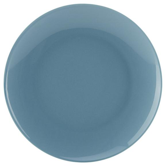 Farfurie Pentru Desert Sandy - albastru, Konventionell, ceramică (20,4/1,8cm) - Modern Living