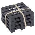 Set De Suporturi Connor - maro/negru, Modern, compozit lemnos (10/10/6cm) Set De Suporturi Connor - maro/negru, Modern, compozit lemnos (10/10/6cm)