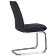 Schwingstuhl Grau - Edelstahlfarben/Grau, MODERN, Textil/Metall (61/89,5/49cm) - Premium Living Schwingstuhl Grau - Edelstahlfarben/Grau, MODERN, Textil/Metall (61/89,5/49cm) - Premium Living