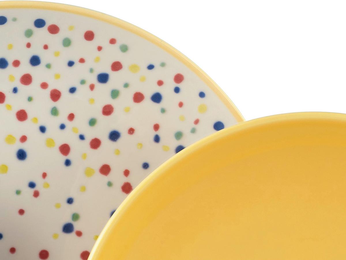 Jedilni Servis Joy Yellow, 12-Delni - rumena/krem barve, Basics, keramika (31,5/31/37null) - Creatable