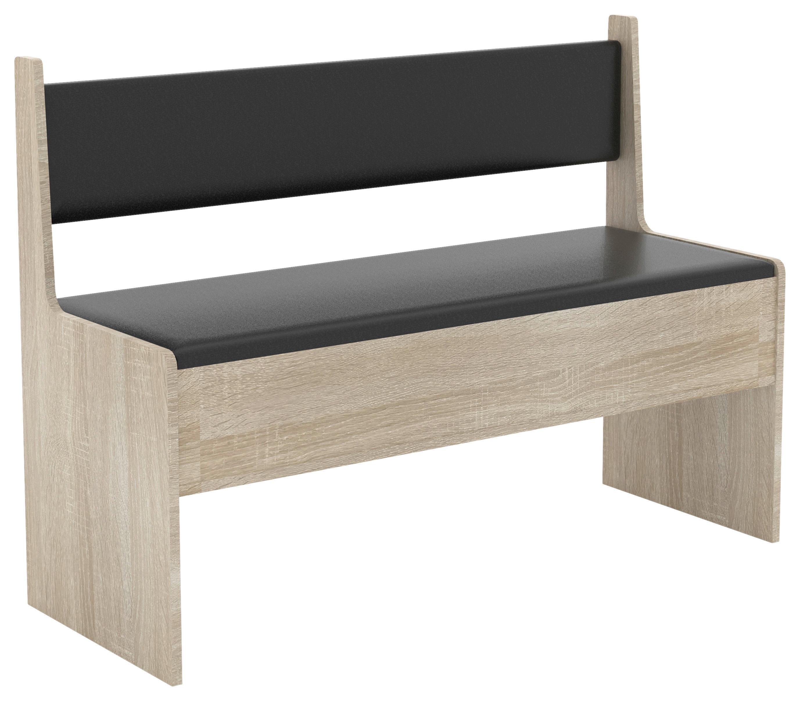 Klop Esal, Hrast Sonoma - bela/hrast sonoma, Moderno, leseni material (110/80/42cm) - MID.YOU