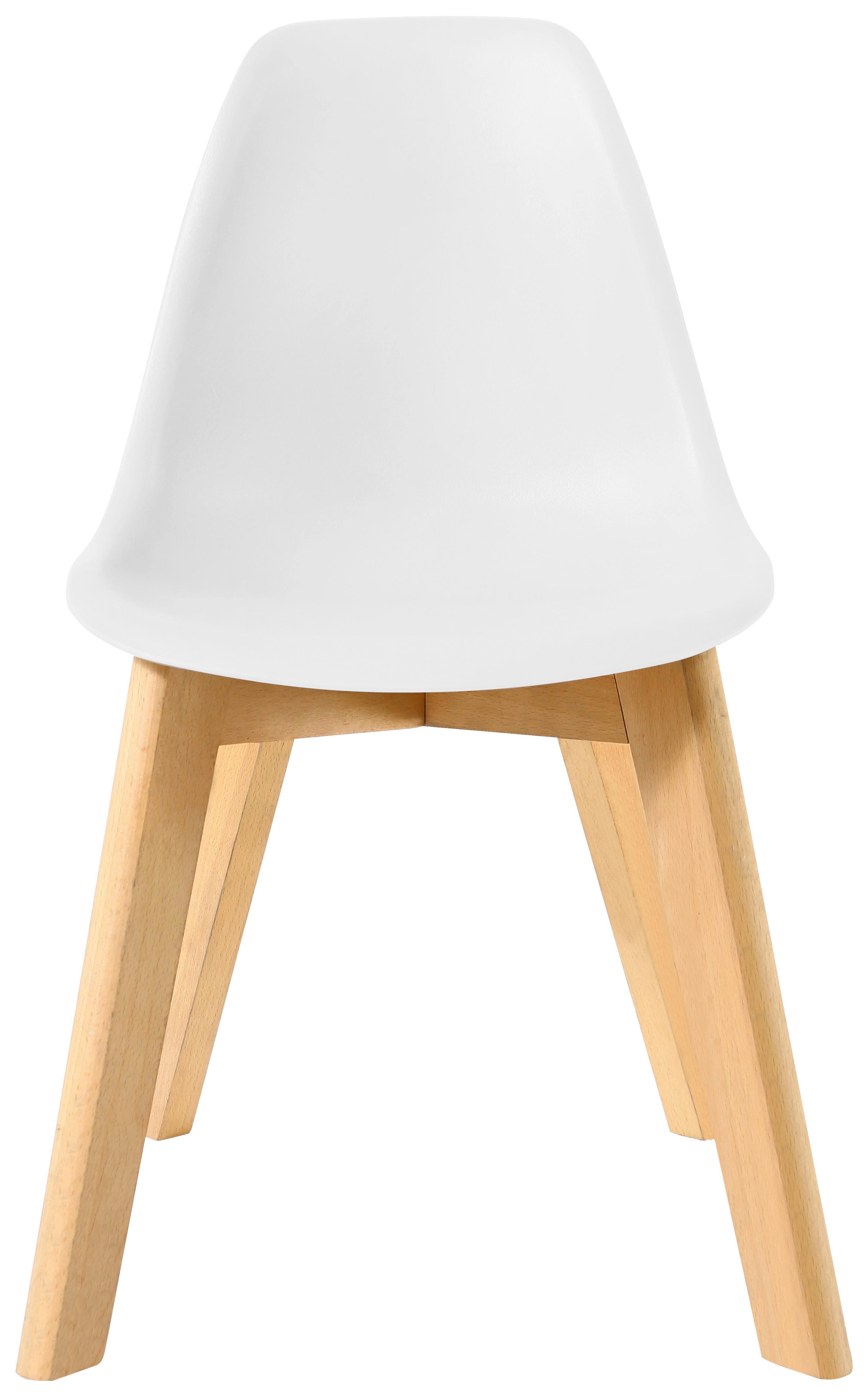 BARNSTOL STEVE -BASED- - vit, Modern, trä/plast (32/57/32cm) - Based