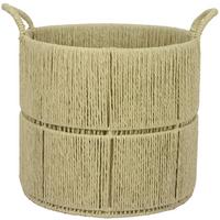 Ukrasna Korpa M Tia - prirodna boja, Konvencionalno, papir/metal (33/30cm) - Mömax