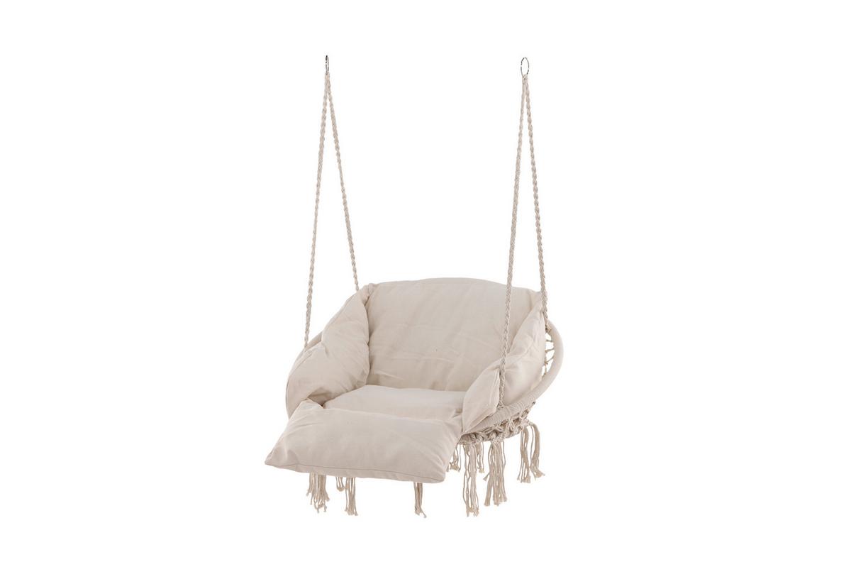 HÄNGESESSEL HAMTIC - Weiß, KONVENTIONELL (80/90/60cm) - Gardenson