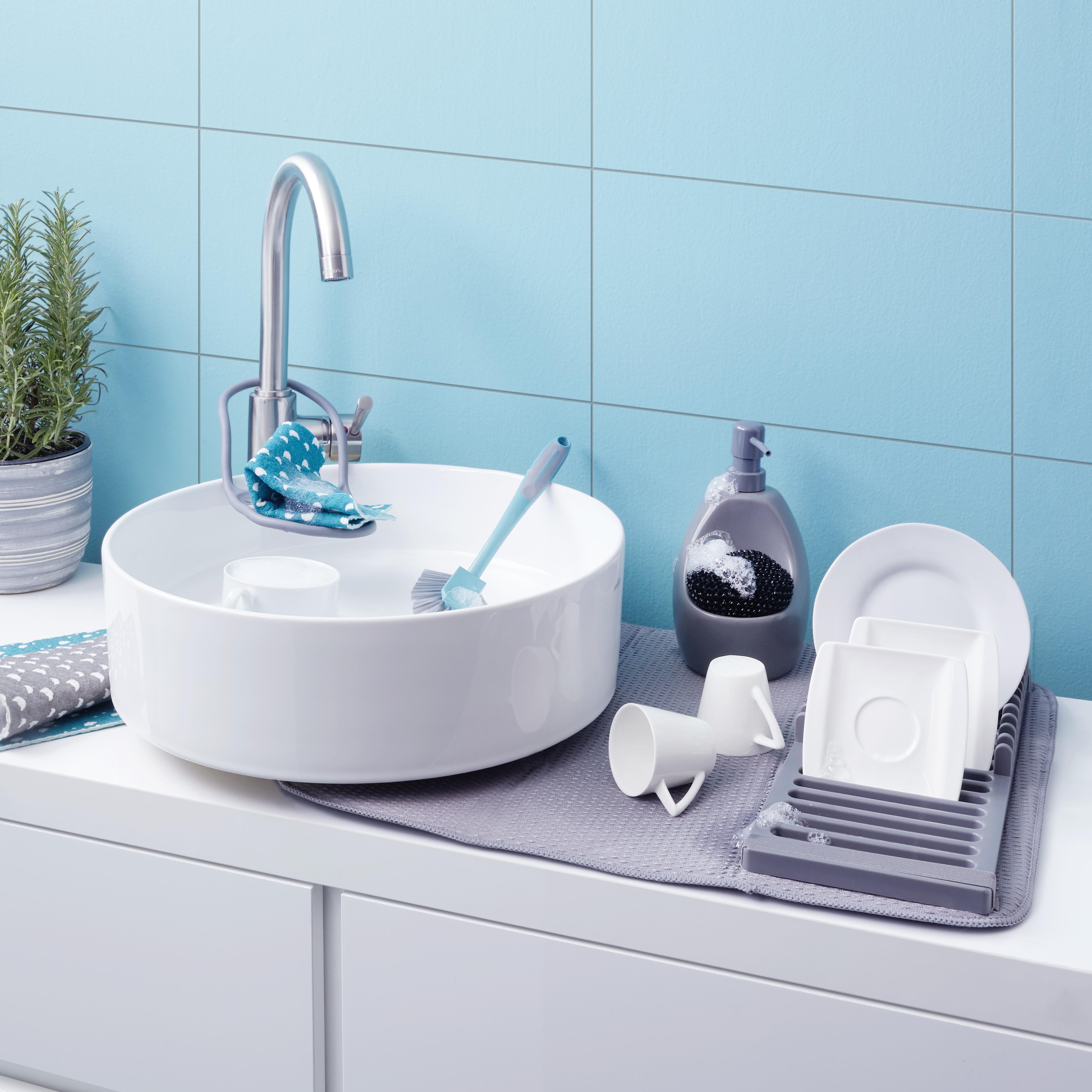 Szivacskendő Paula - rózsaszín/opál, Modern, műanyag (18/20/2cm) - Modern Living