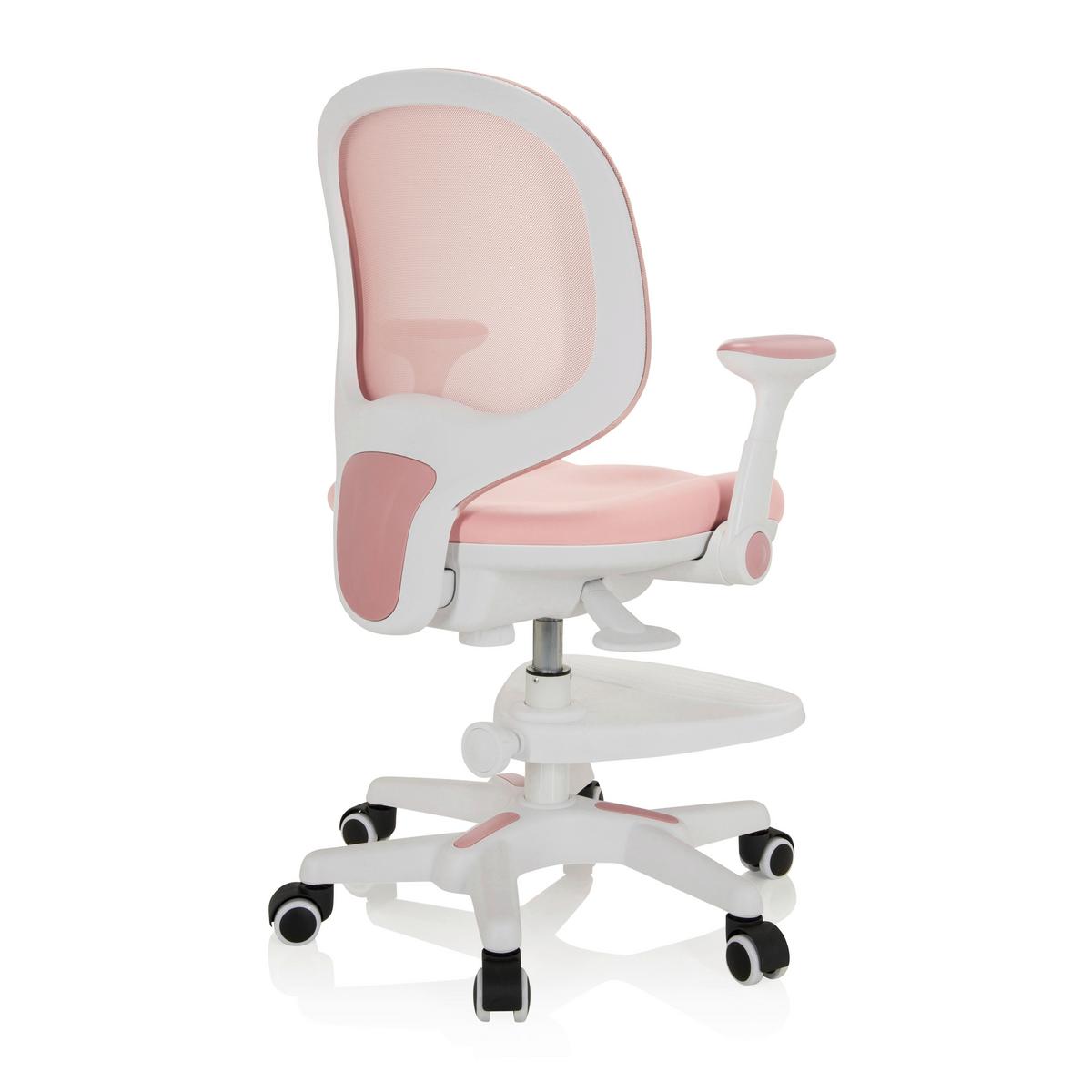 Otroški Vrtljivi Stol Kid Ergo, Roza - roza/bela, Moderno, umetna masa/tekstil (56/89/52cm) - MID.YOU