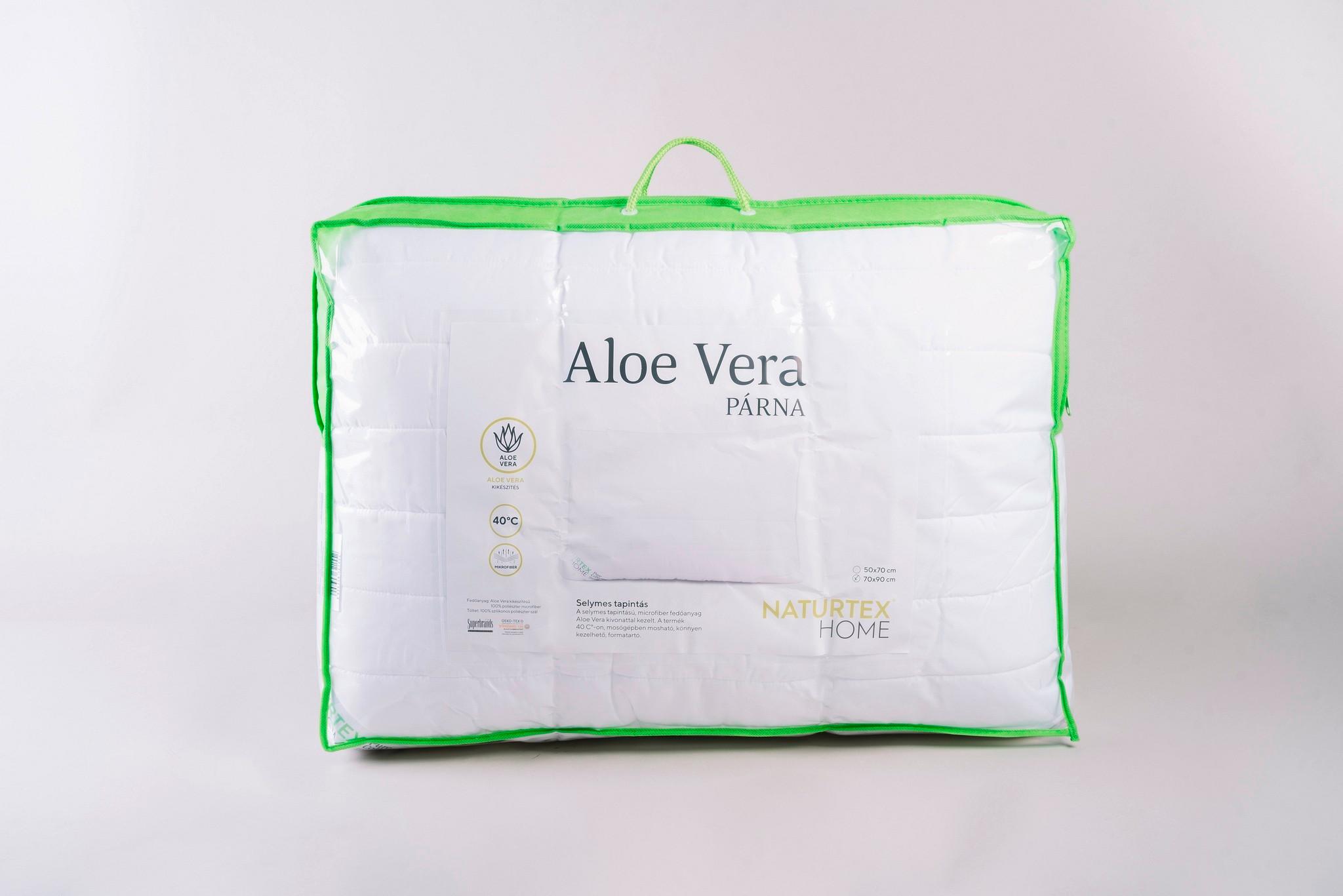Párna Naturtex Aloe Vera 70/90cm - fehér, műanyag/textil (70/90cm) - Naturtex