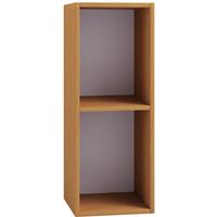 Regal Platto, Bukev - barve bukve, Basics, leseni material (34/72/30cm) - MID.YOU