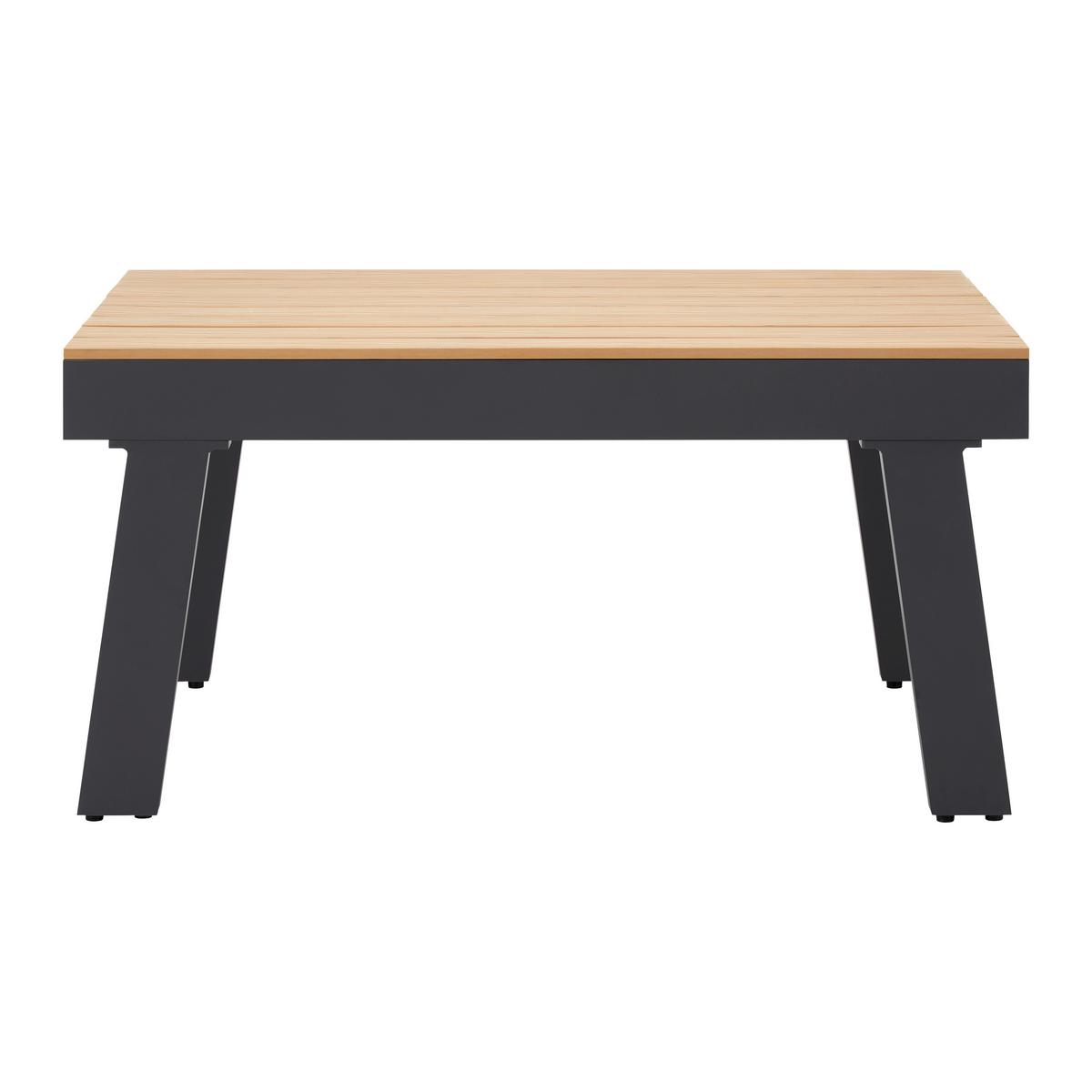 ensemble lounge 3-teilig, Olefingewebe - gris, Modern, métal/matière synthétique - Bessagi Garden